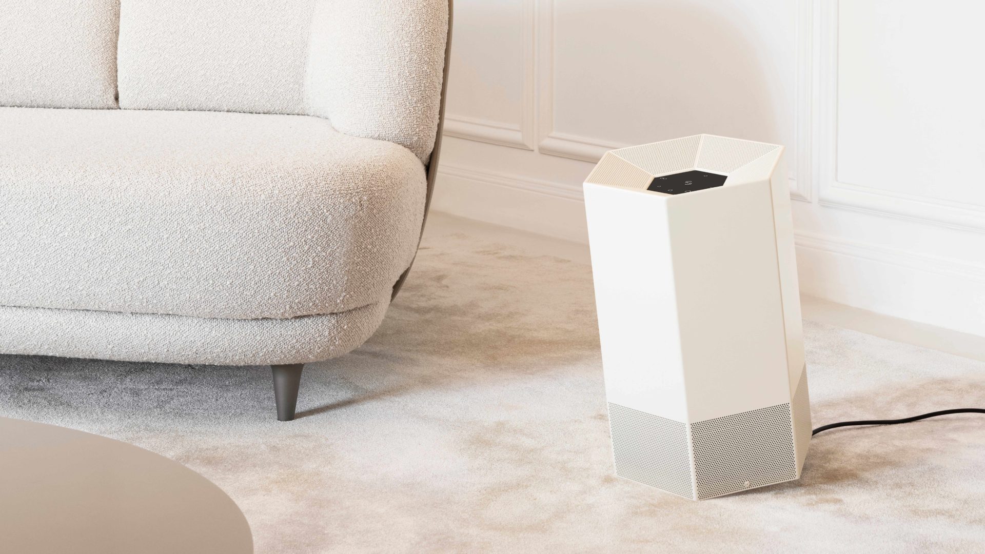 Purificateur air professionnel JVD Blanc