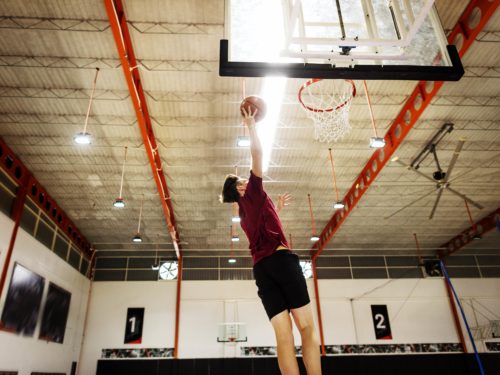 The negative effects of air pollution on indoor basketball performance can be avoided by purifying the air in these spaces with JVD’s Shield and Shield Compact scrubbers