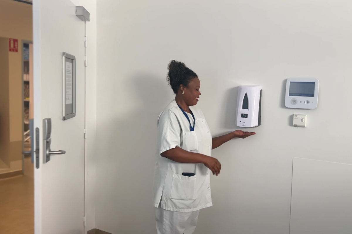 Distributeur Hygiaconnect Jvd Hopital
