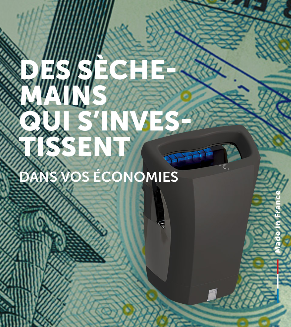 économies D'énergie Liées Aux Sèches Mains JVD