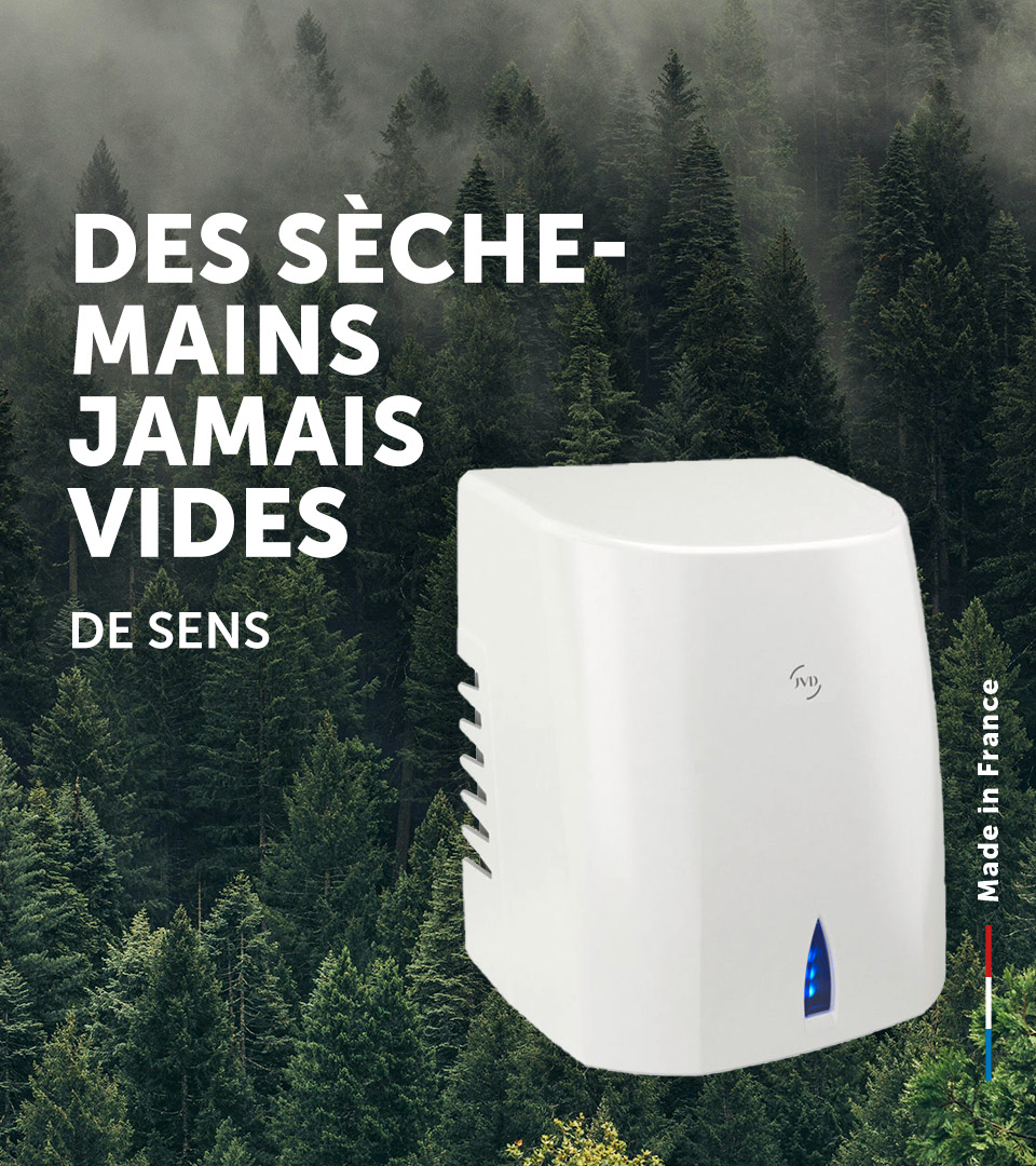 Sèche-Mains écoresponsables JVD
