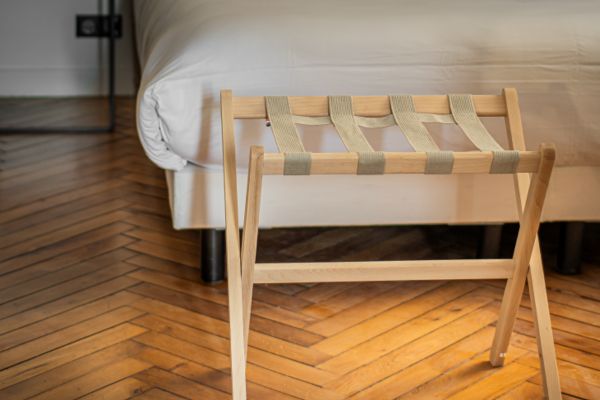 Gepäckablagen Holz