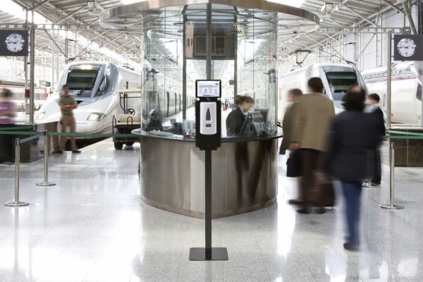 Stations de désinfection