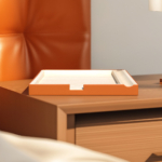 plateau d'accueil chambre d'hôtel Tangerine