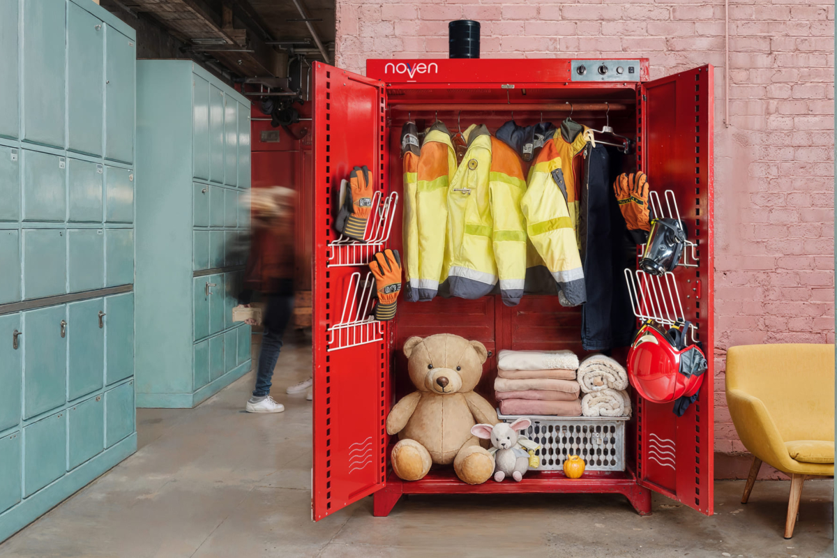 armoires novven pour les pompiers et la petite enfance