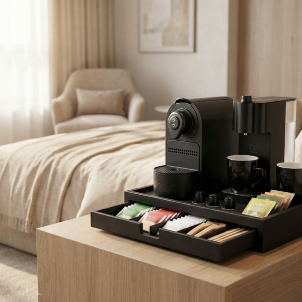 Plateau accueil hôtel JVD