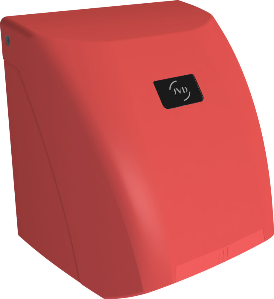 Red ZEPHYR Hand Dryer