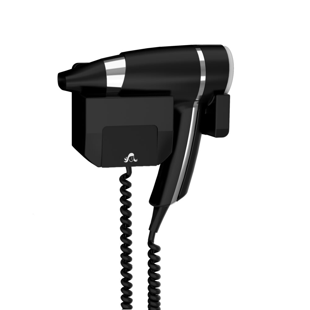 BRITTONY hair dryer black + frontal support