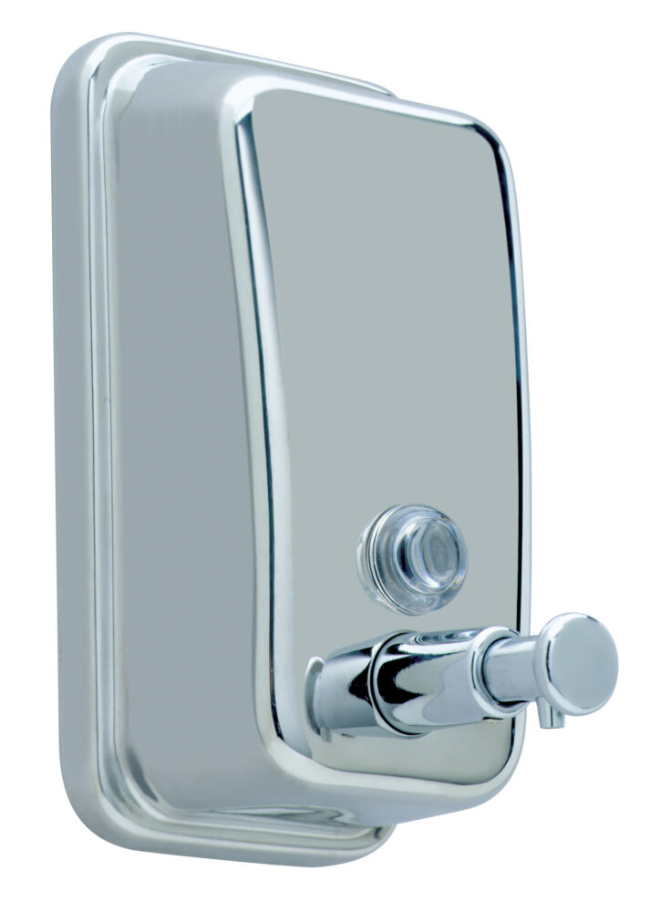 Soap dispenser SAVINOX 400ml shiny stainless steel