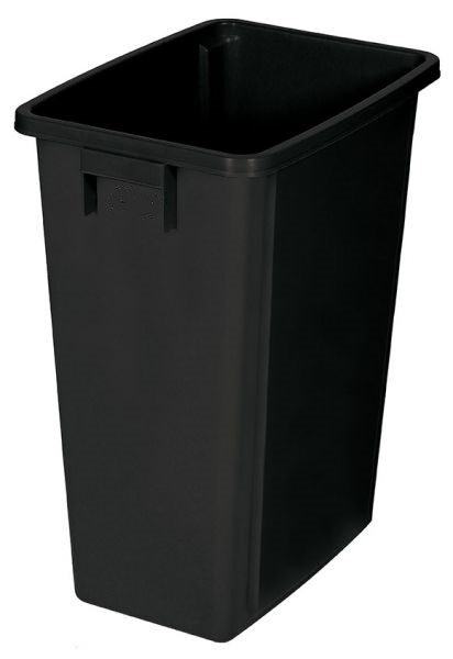 COLLECTOR 60L black 50% recycled material