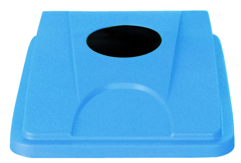 Blue lid “bottle-paper cup-can” for recycling bin 60/80L